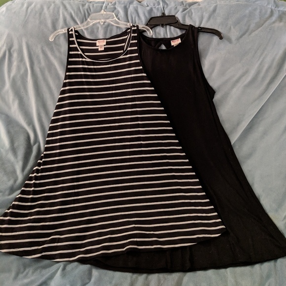 Mossimo Supply Co. Dresses & Skirts - Mossimo dress bundle black and striped sz medium